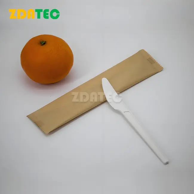 100% biodegradable Compostable PLA spoon knife fork